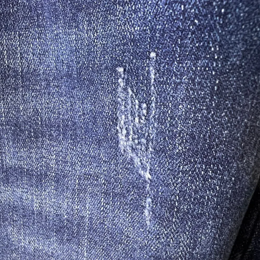 Judy Blue Jeans Womens Size 11/30 Rose Classic Button Fly Skinny Distressed